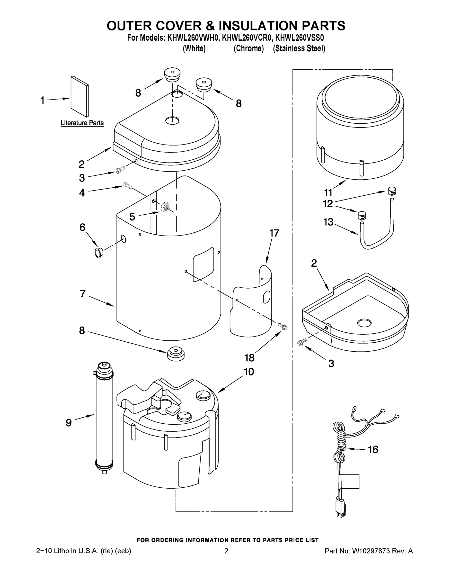 01 - OUTER COVER & INSULATION PARTS