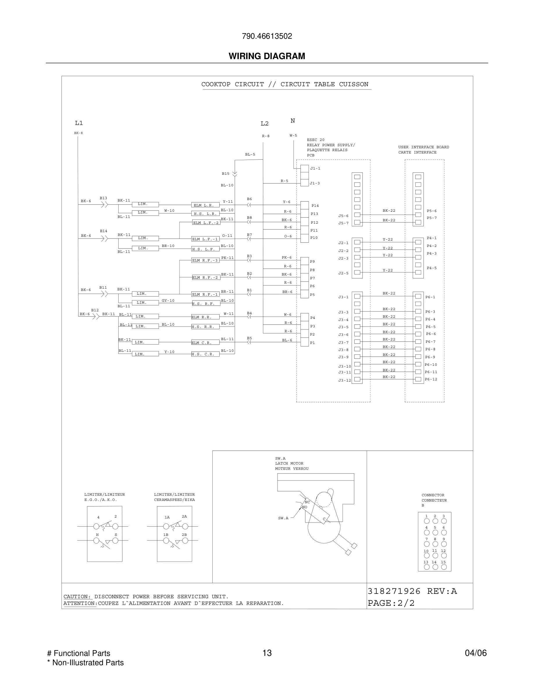13 - WIRING DIAGRAM