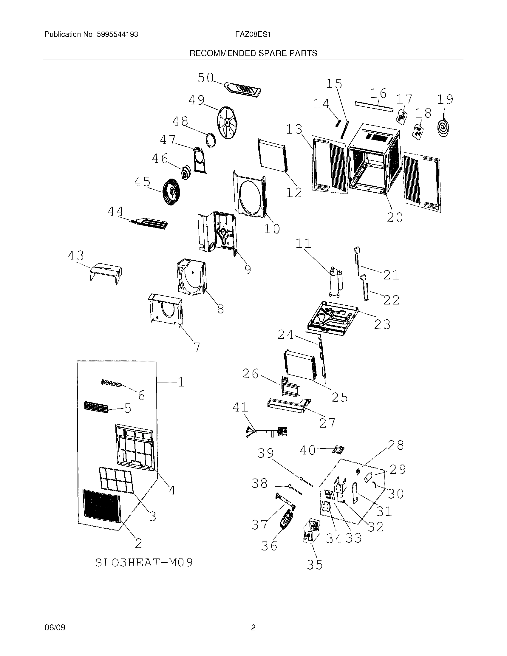 03 - RECOMMENDED SPARE PARTS