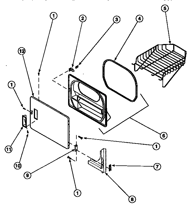09 - LOADING DOOR WITH DRYING RACK