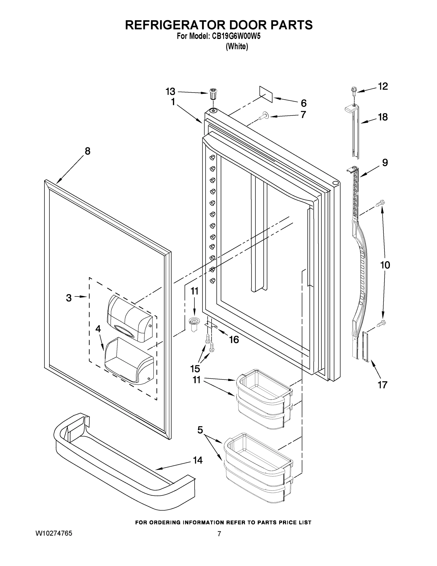 04 - REFRIGERATOR DOOR PARTS