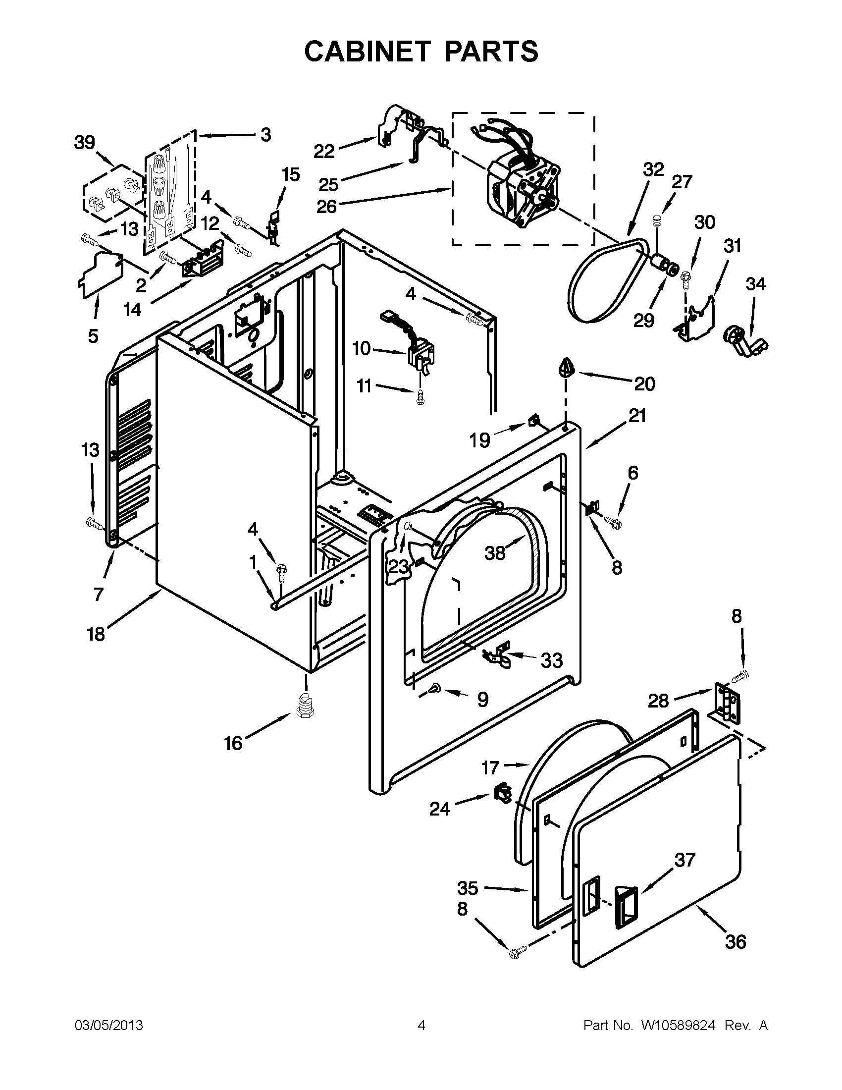 02 - CABINET PARTS