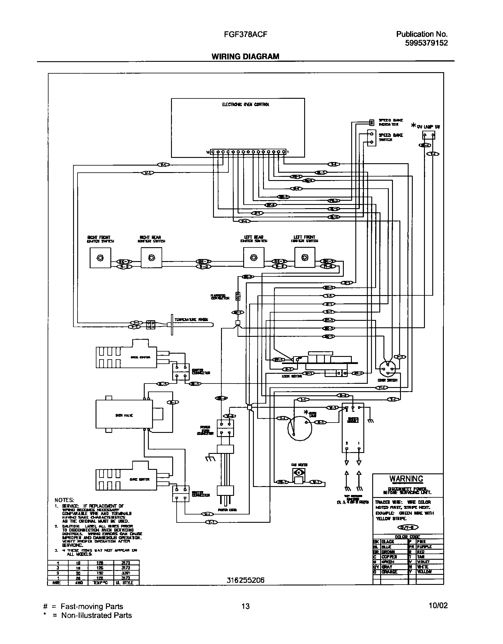 13 - WIRING DIAGRAM