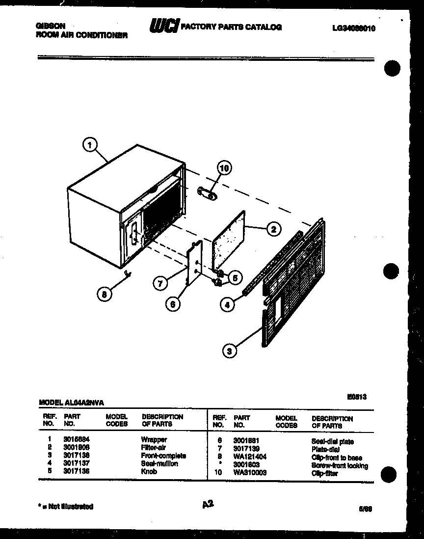 02 - CABINET PARTS
