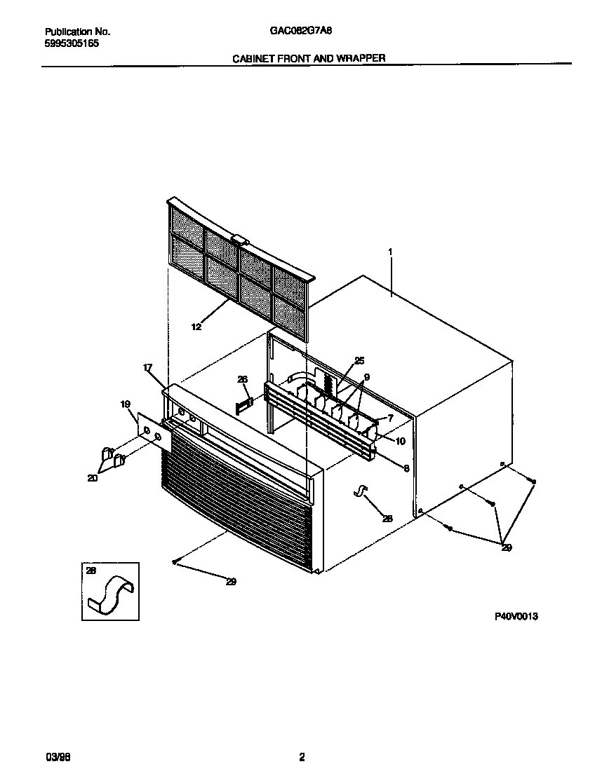 02 - CABINET  FRONT  AND  WRAPPER