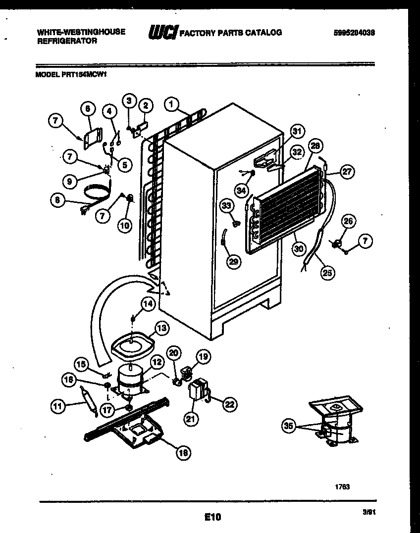 05 - SYSTEM AND AUTOMATIC DEFROST PARTS