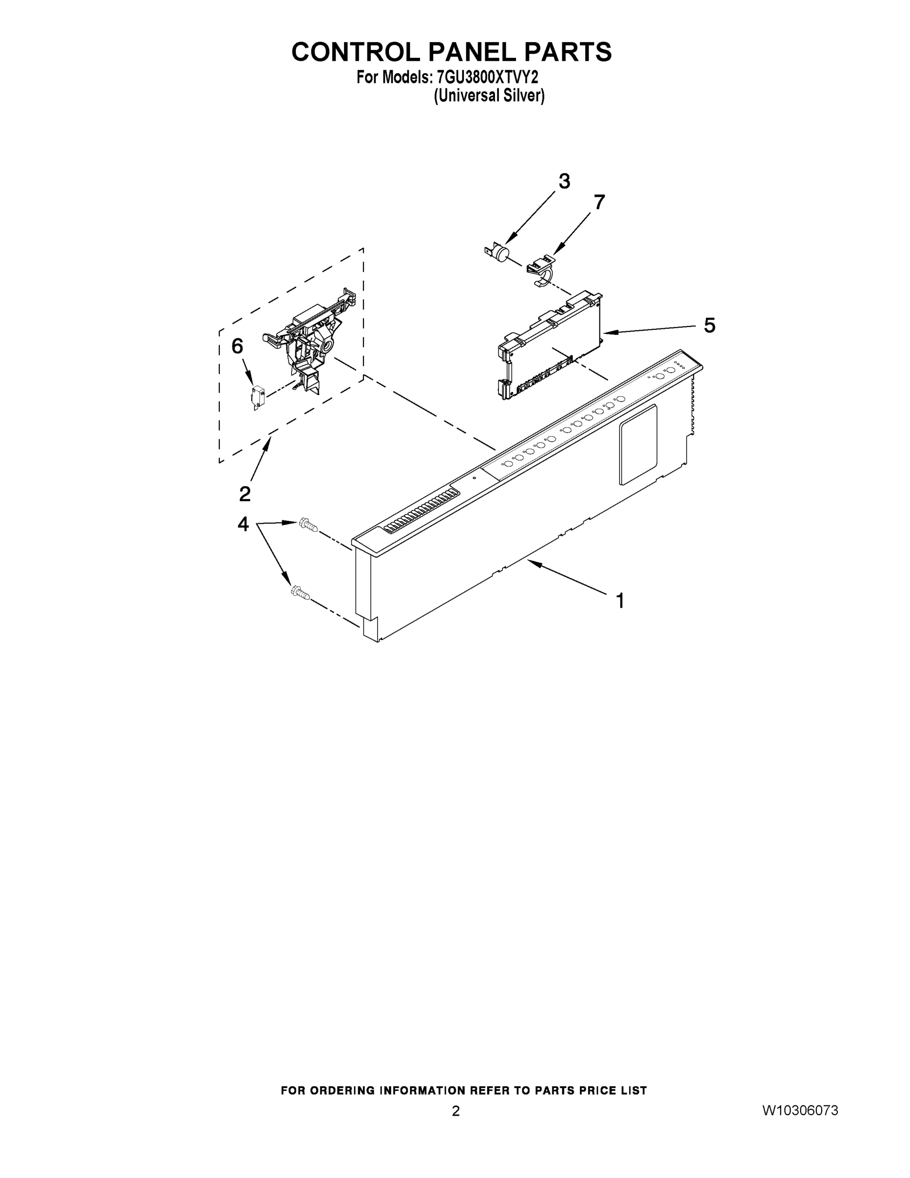 02 - CONTROL PANEL PARTS
