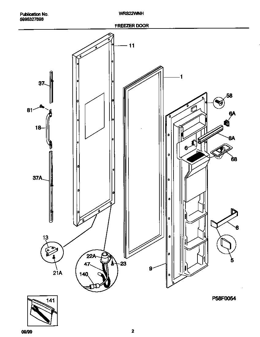 02 - FREEZER DOOR