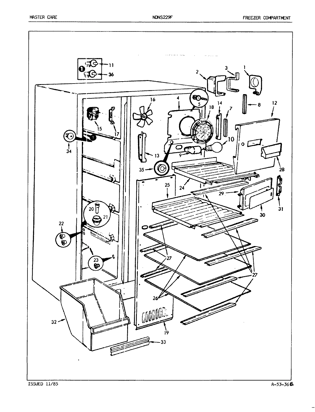 01 - FREEZER COMPARTMENT