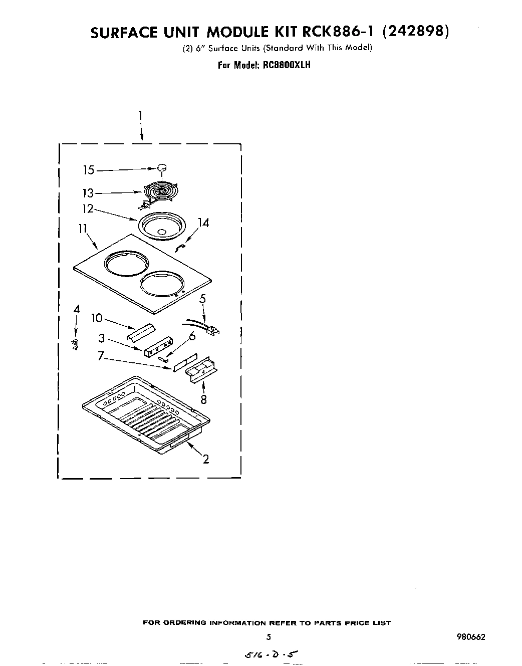 04 - SURFACE UNIT RCK886-1 (242898)
