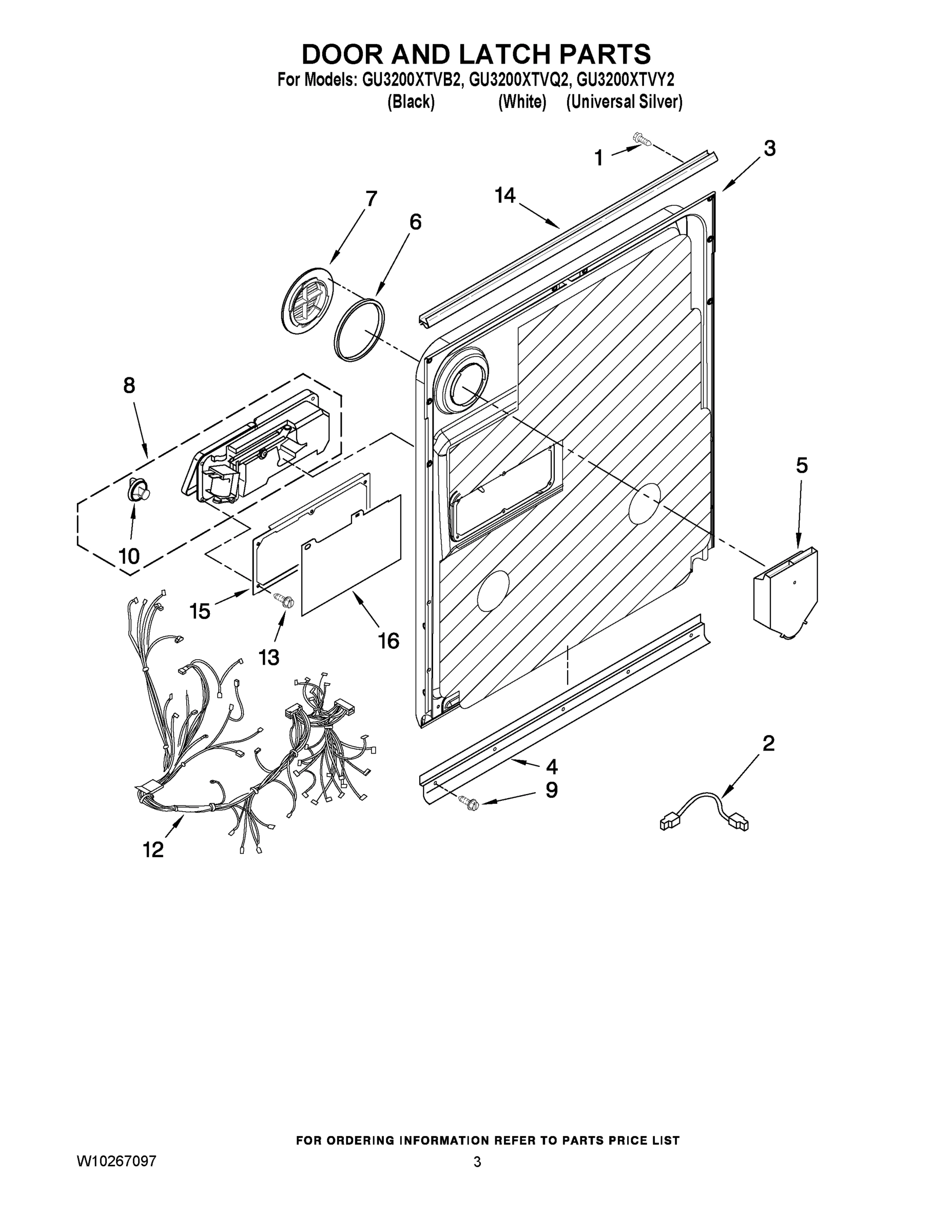 03 - DOOR AND LATCH PARTS
