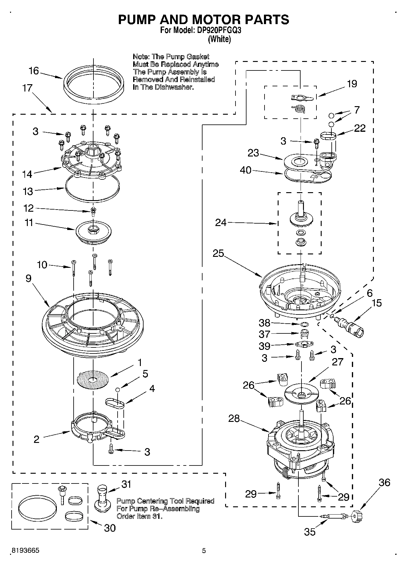 05 - PUMP AND MOTOR