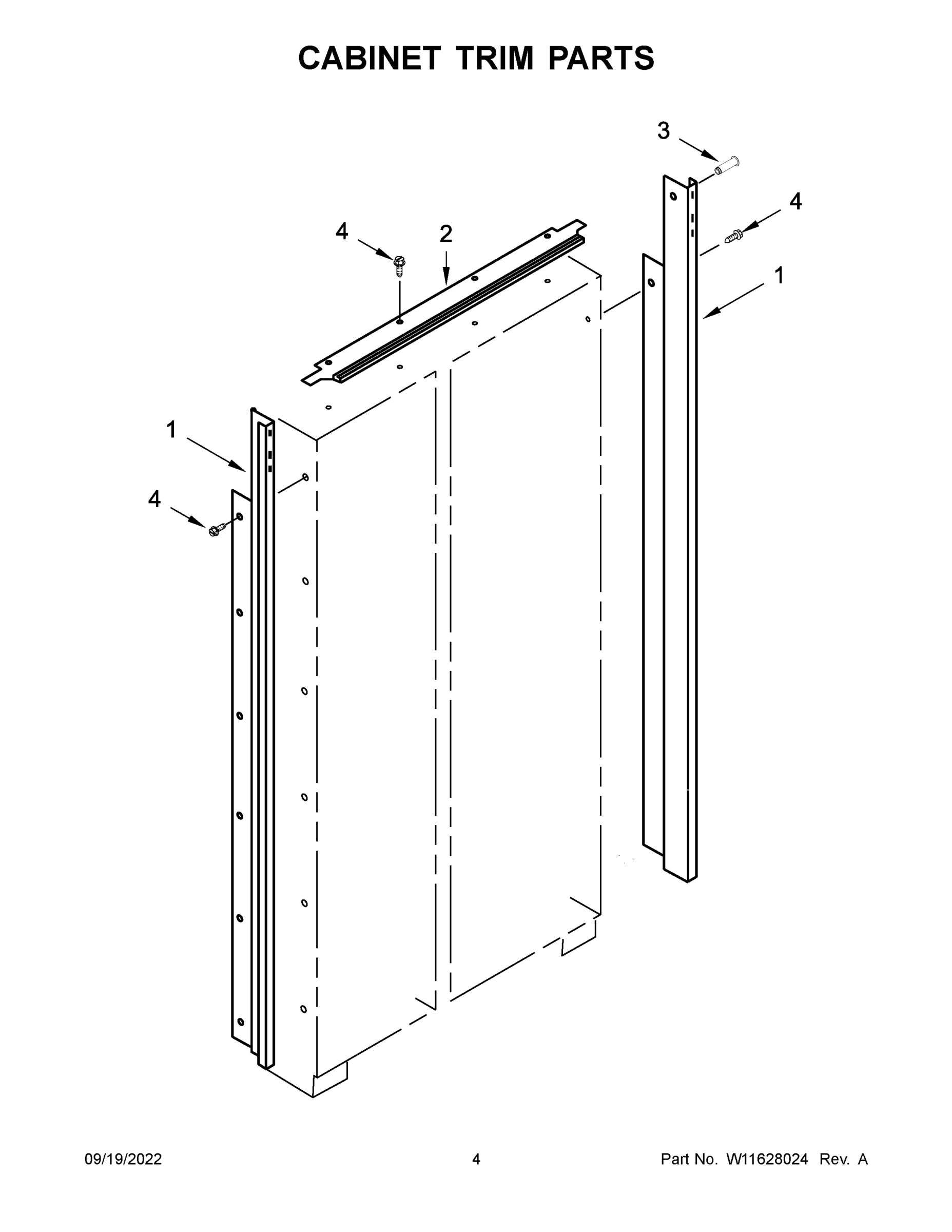 03 - CABINET TRIM PARTS