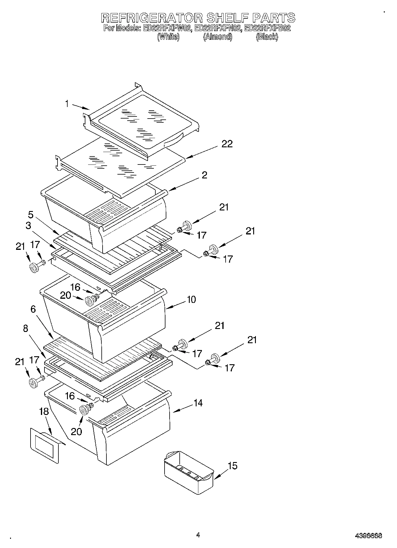 03 - REFRIGERATOR SHELF