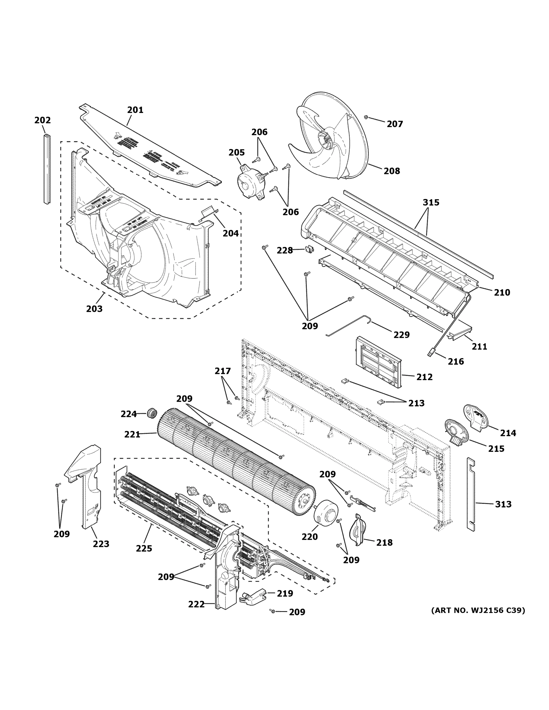 MOTOR & CHASSIS PARTS