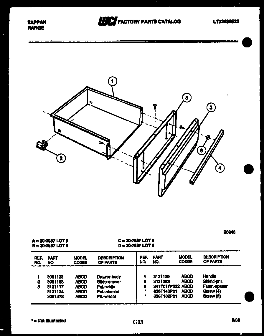 07 - DRAWER PARTS