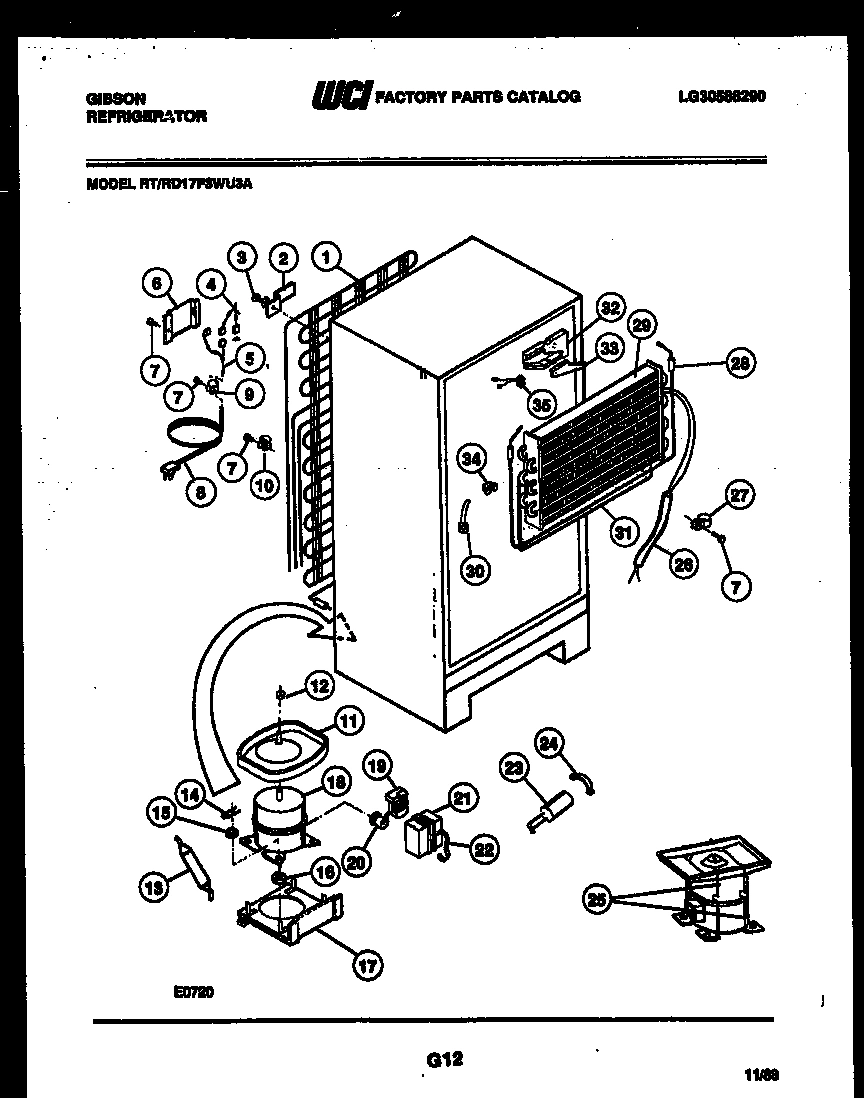 05 - SYSTEM AND AUTOMATIC DEFROST PARTS
