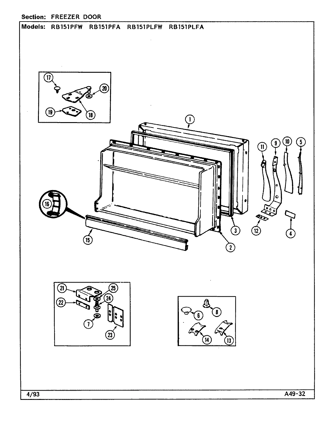 02 - FREEZER DOOR