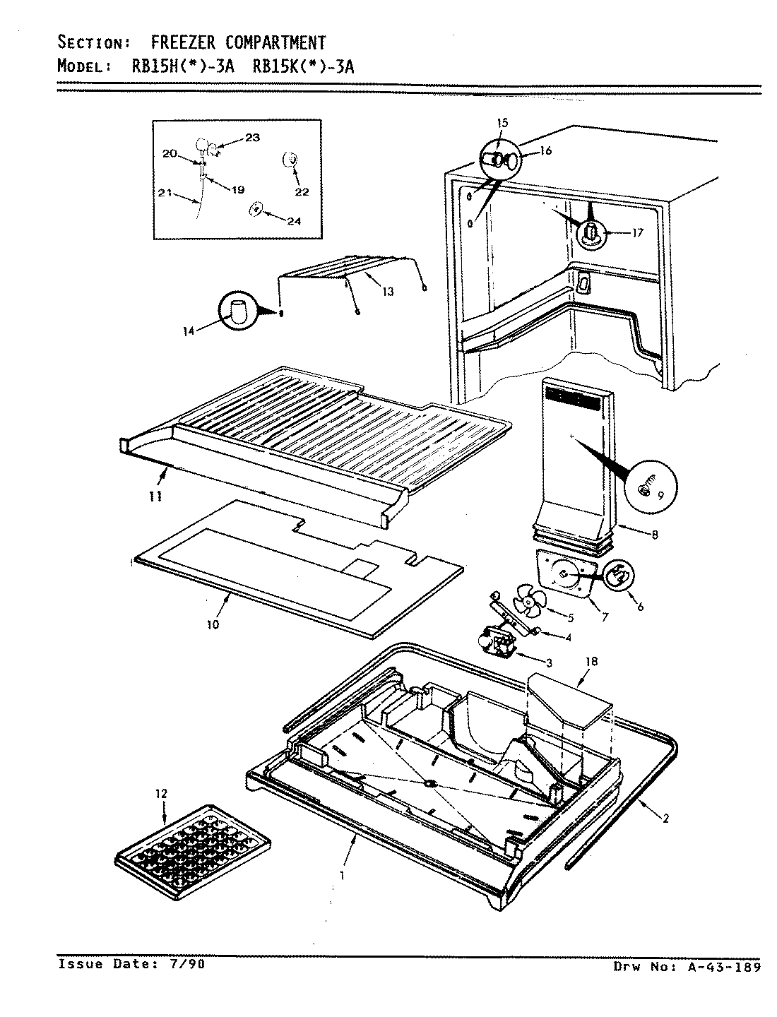 02 - FREEZER COMPARTMENT
