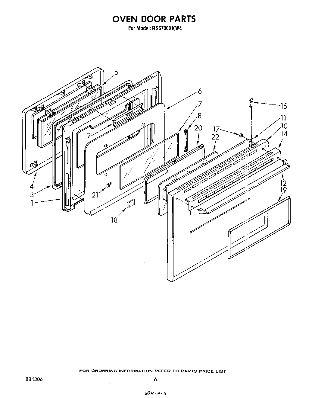 05 - OVEN DOOR , LITERATURE AND OPTIONAL