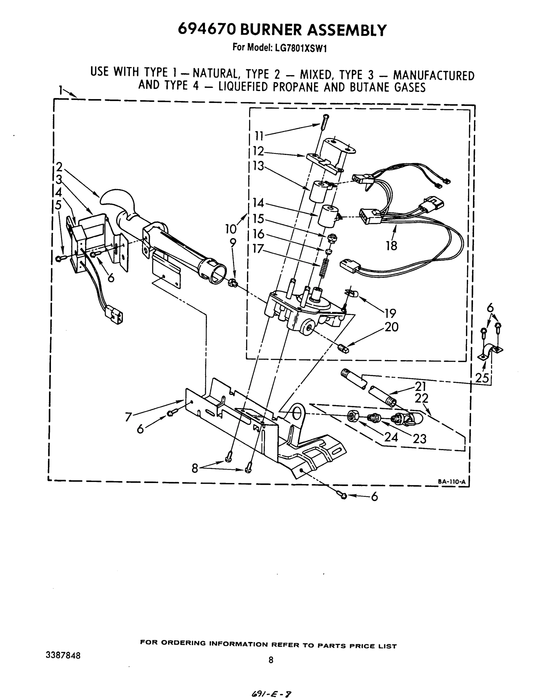 05 - 694670 BURNER