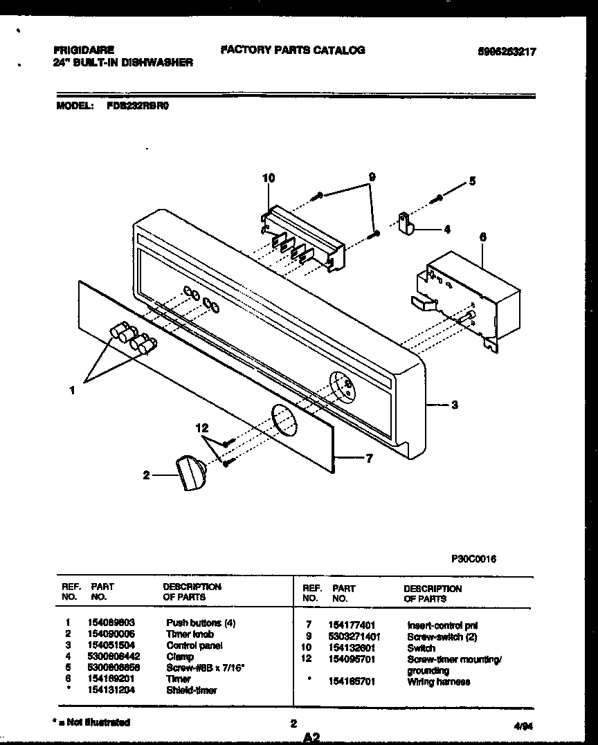 02 - CONSOLE AND CONTROL PARTS