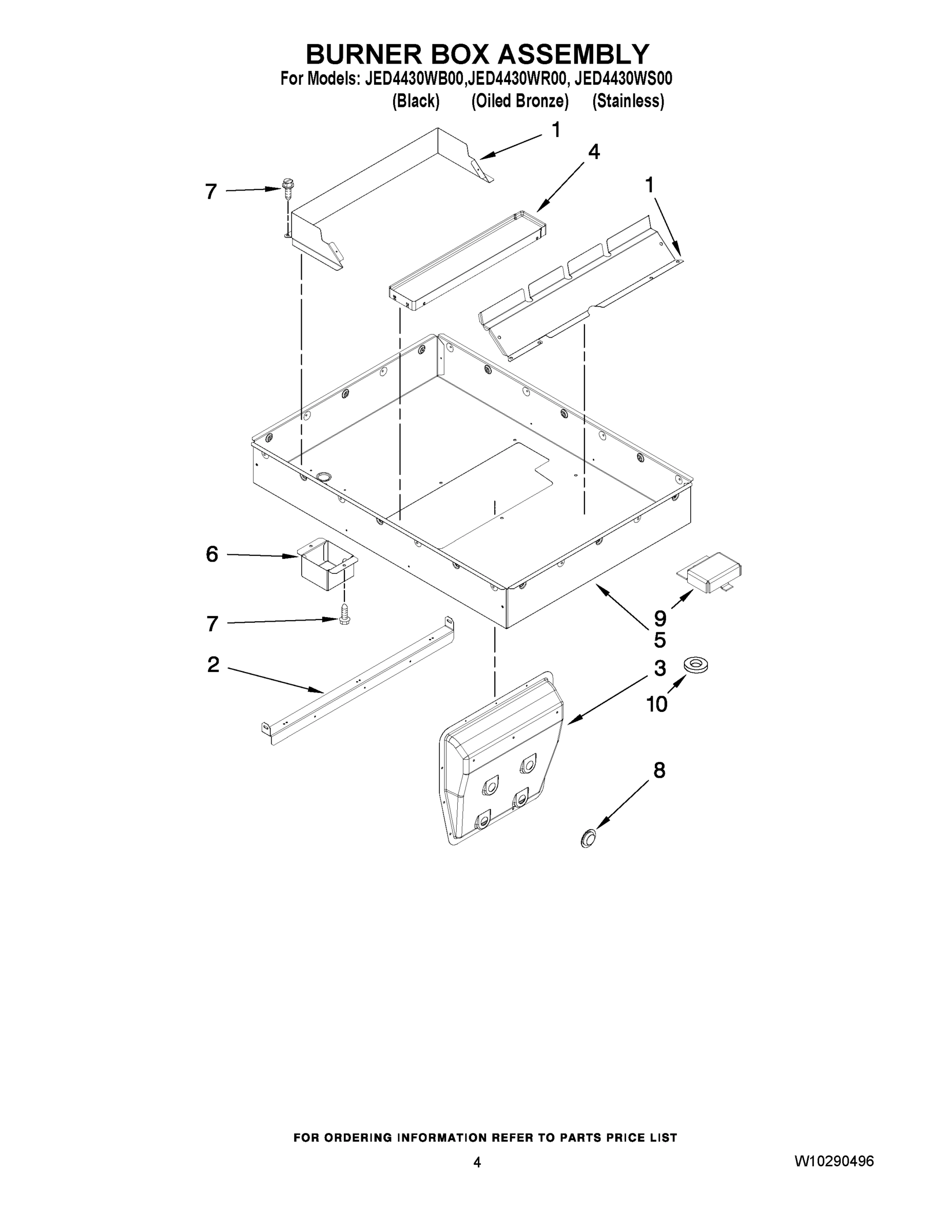 03 - BURNER BOX ASSEMBLY