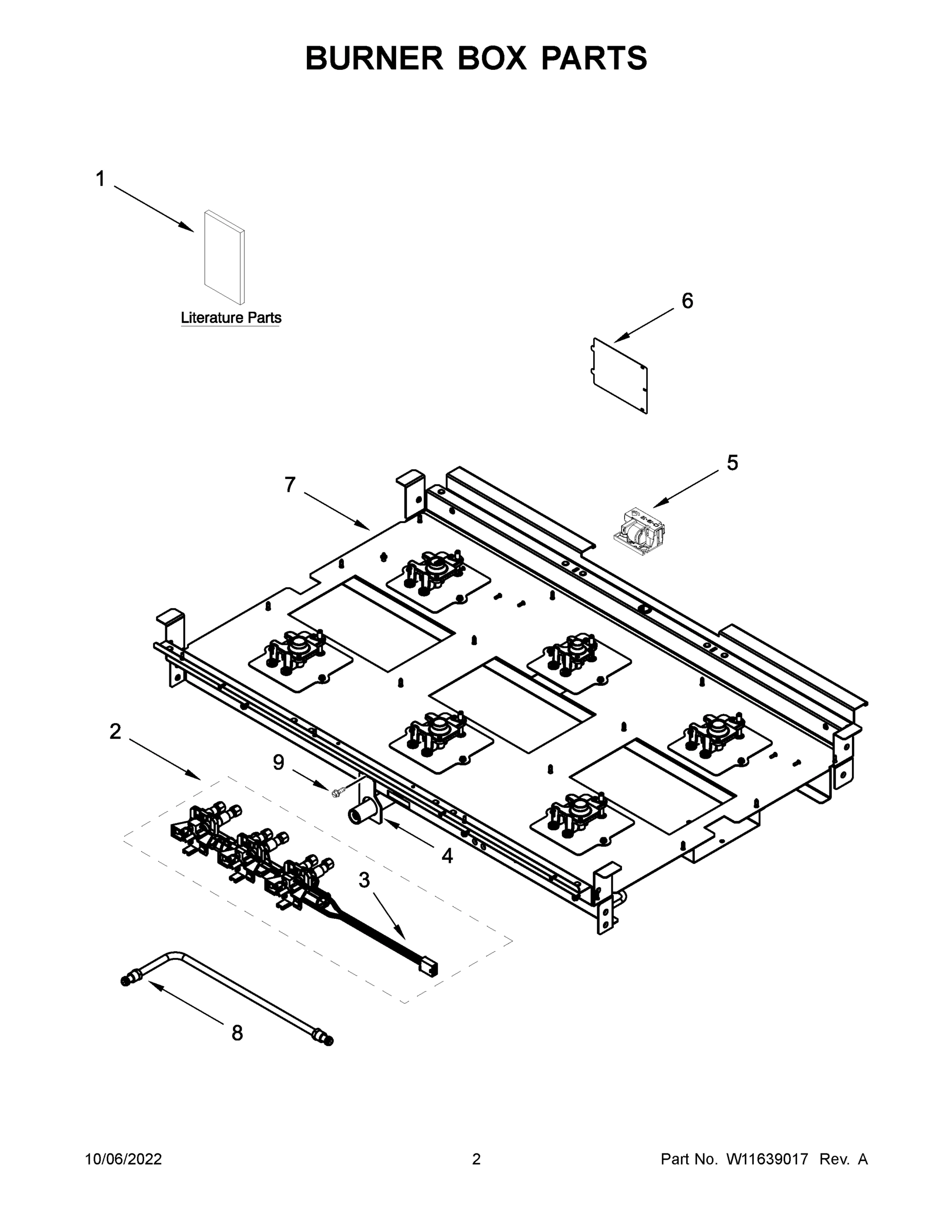 02 - BURNER BOX PARTS