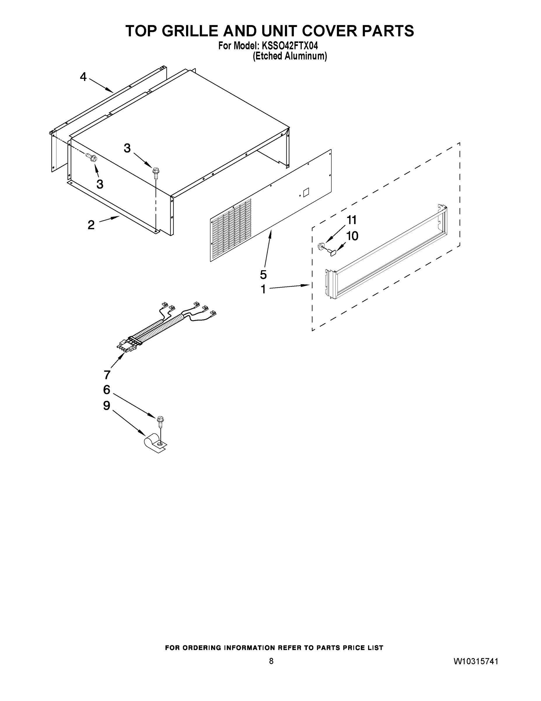 06 - TOP GRILLE AND UNIT COVER PARTS