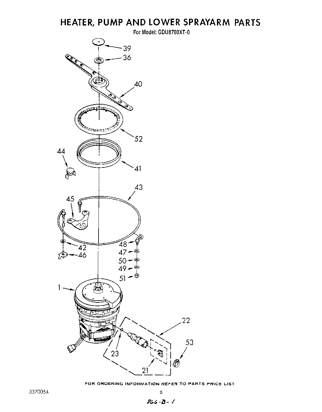 04 - HEATER, PUMP, AND LOWER SPRAYARM