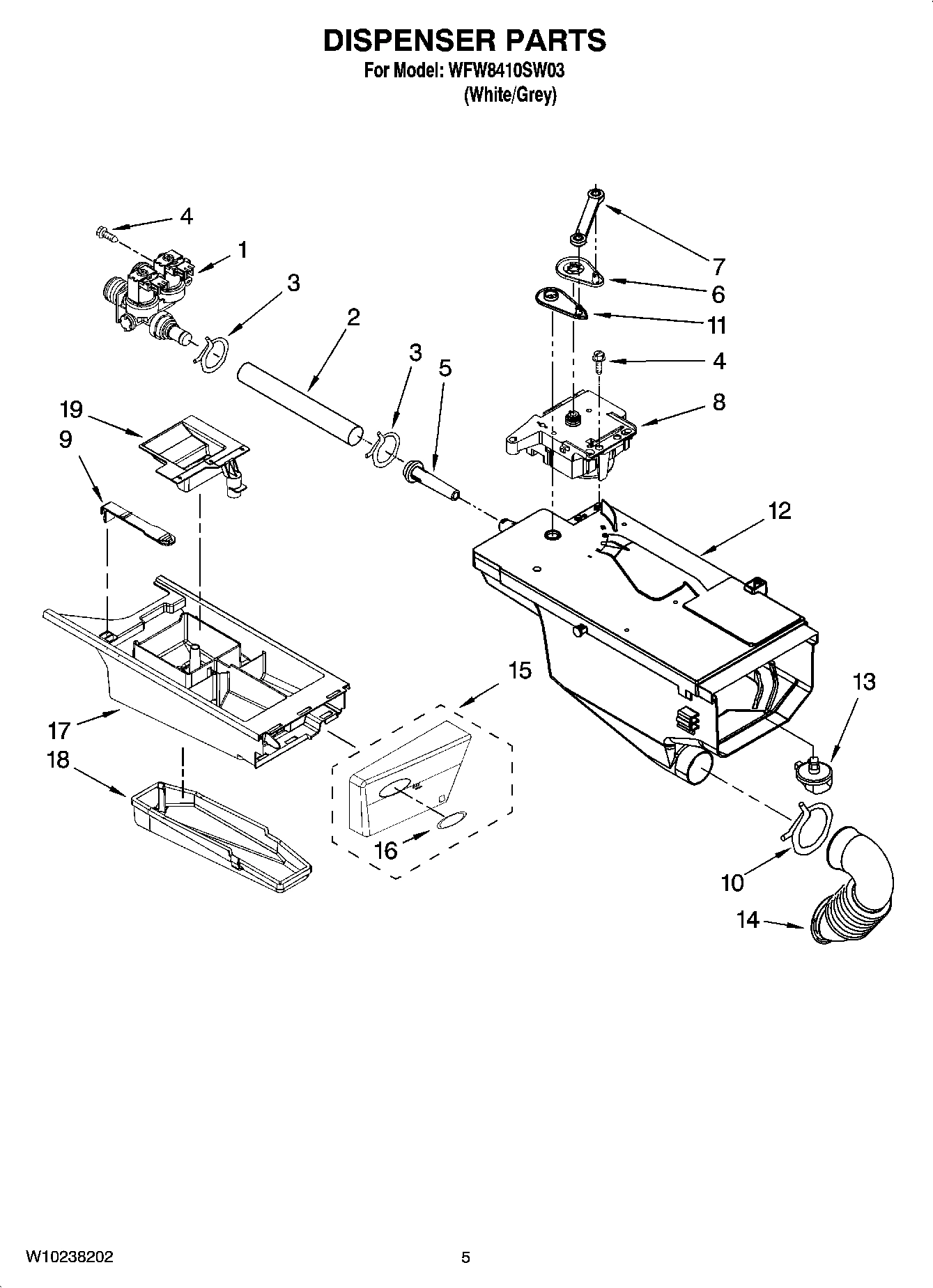 04 - DISPENSER PARTS