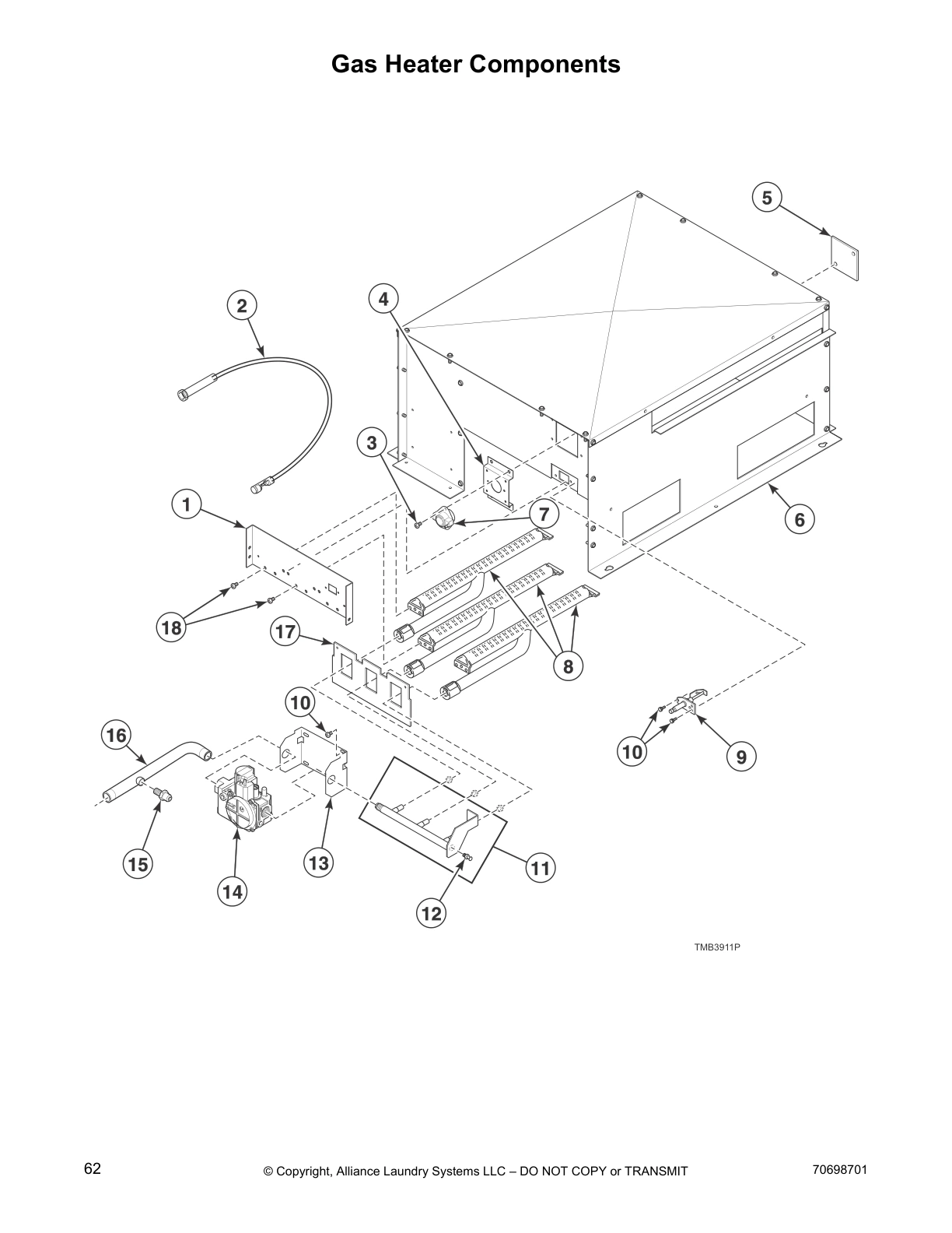 Gas Heater Components