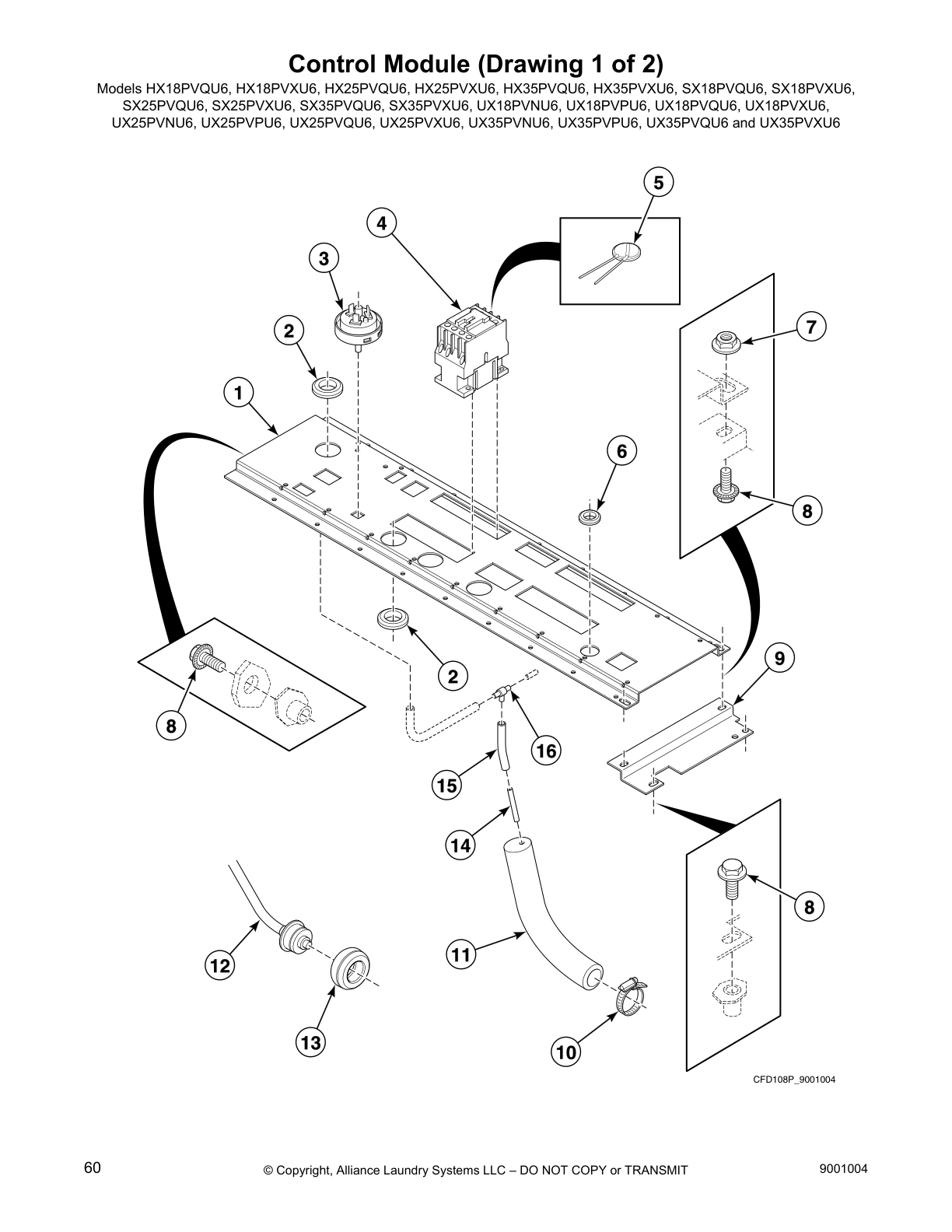 Control Module (Drawing 1 of 2)