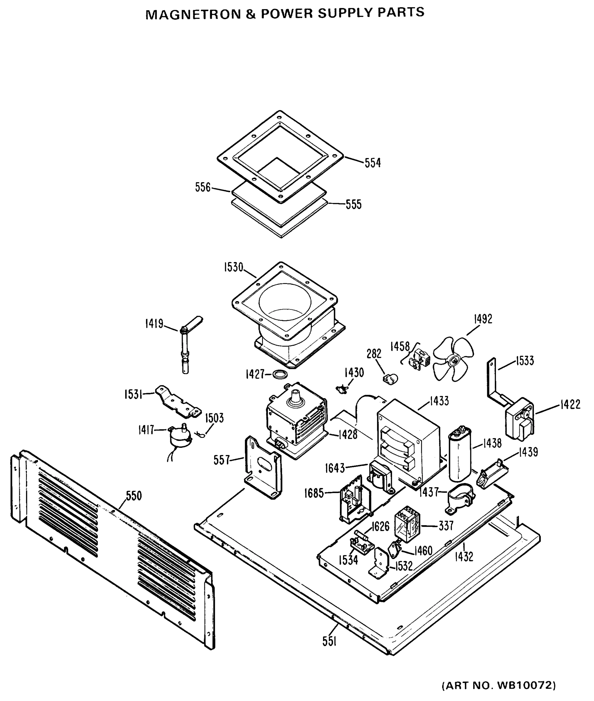 MAGNETRON & POWER SUPPLY PARTS