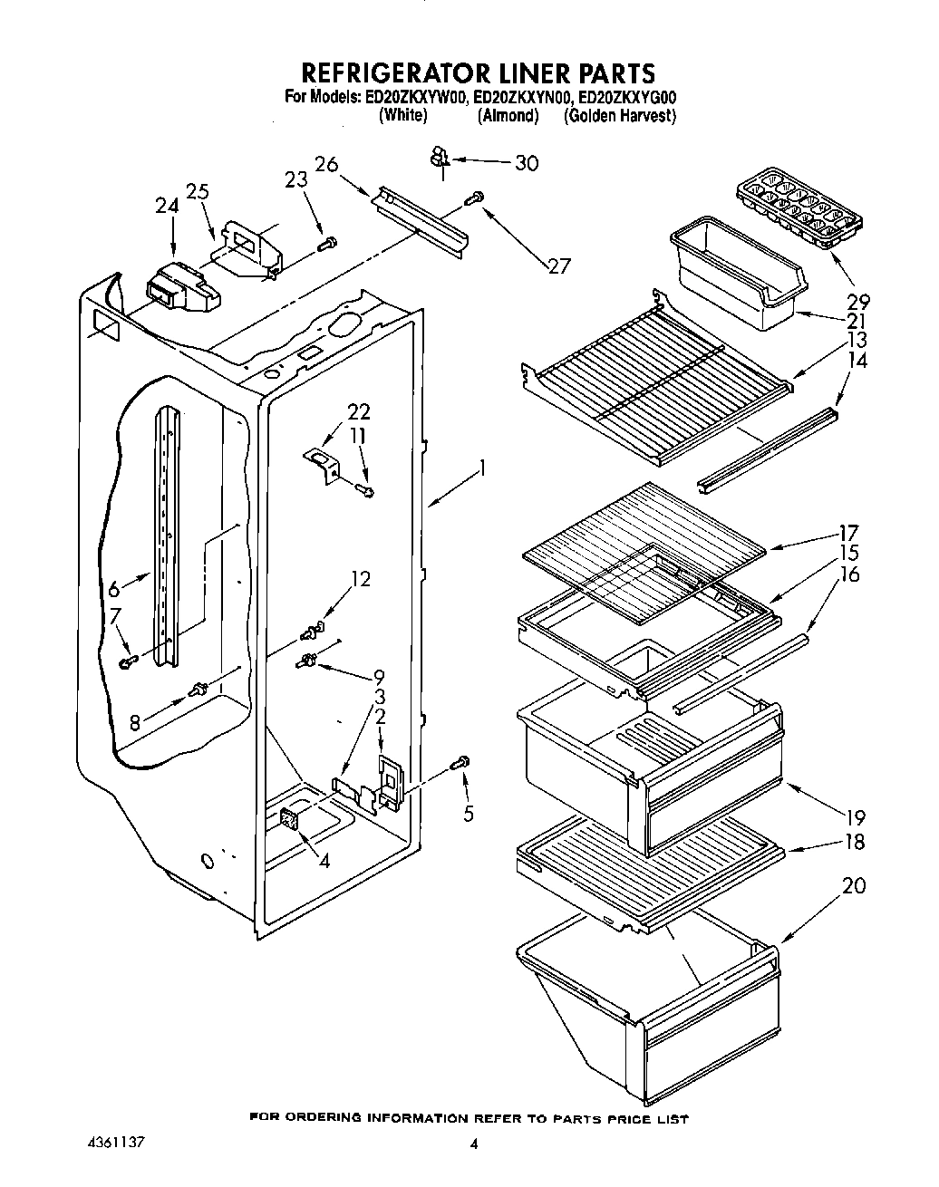 03 - REFRIGERATOR LINER