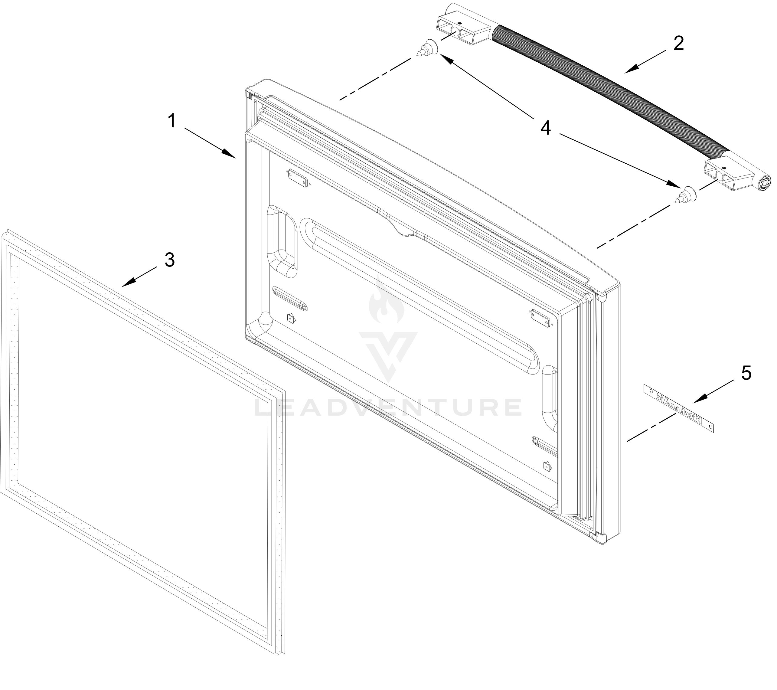 FREEZER DOOR PARTS