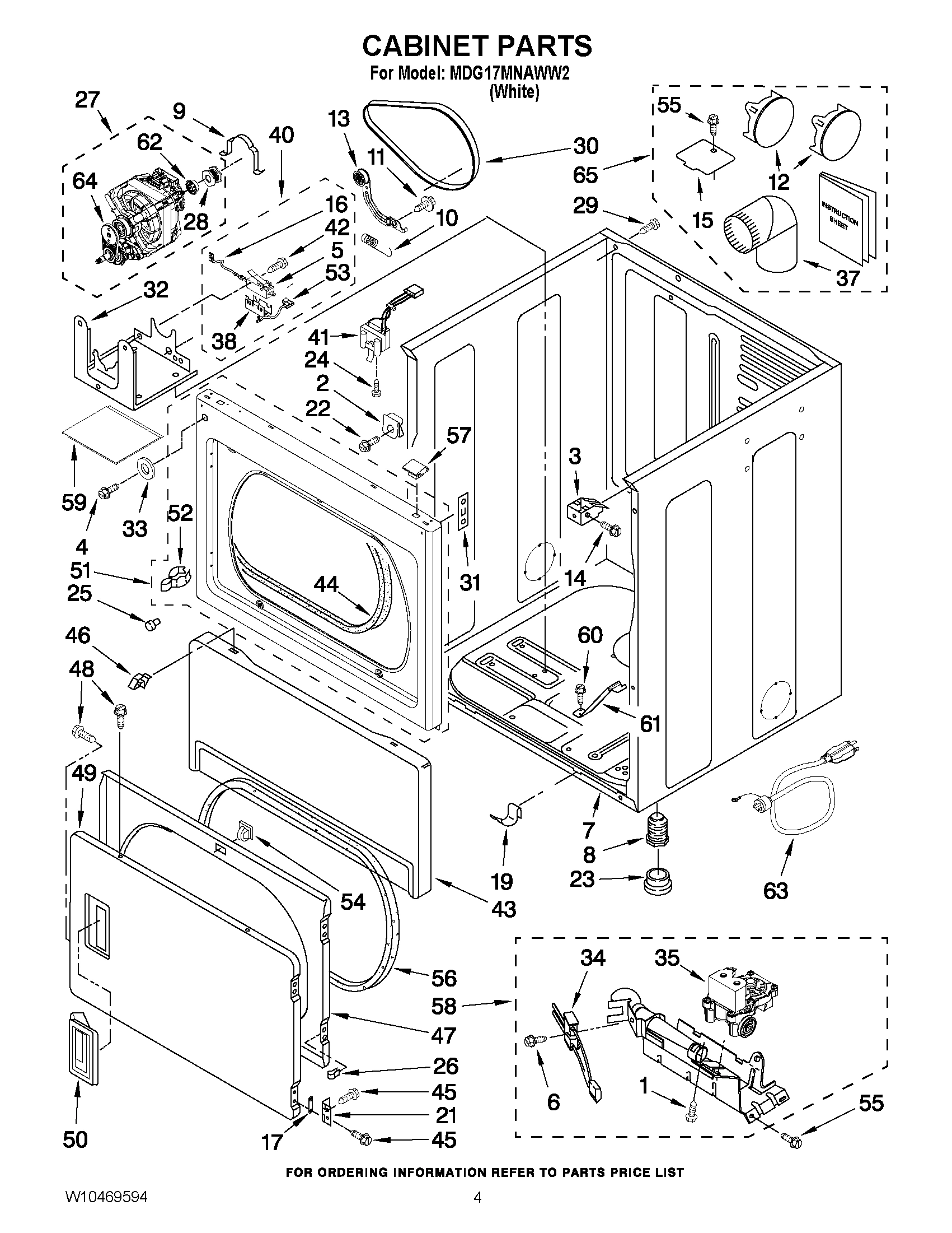 02 - CABINET PARTS
