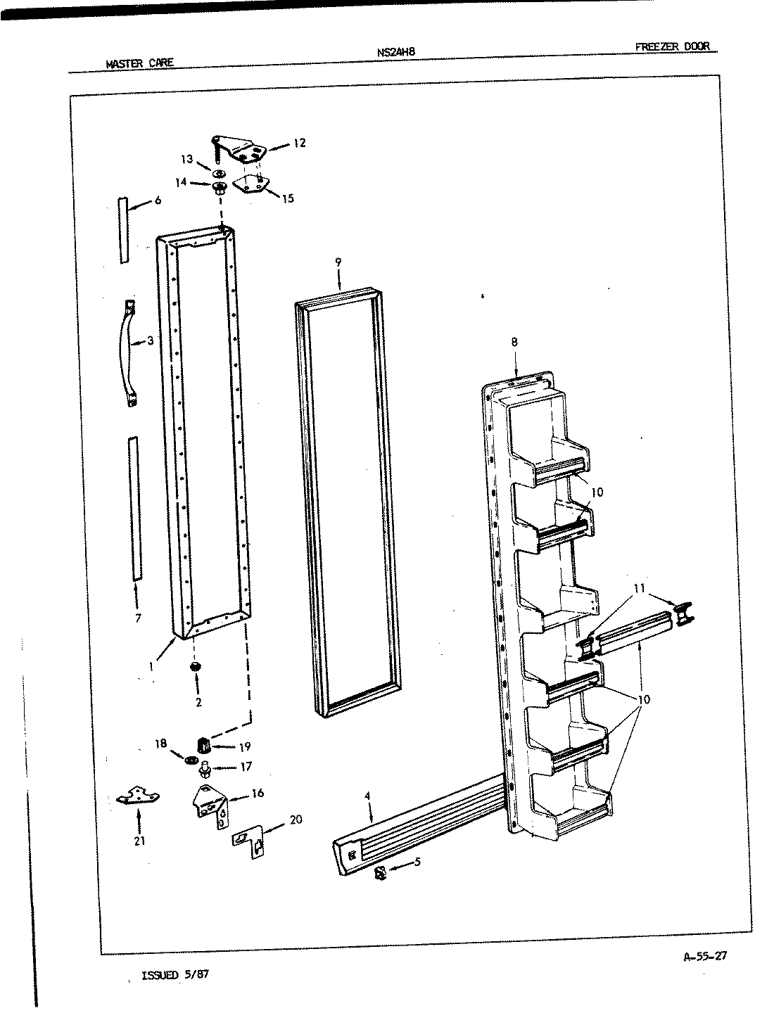 02 - FREEZER DOOR