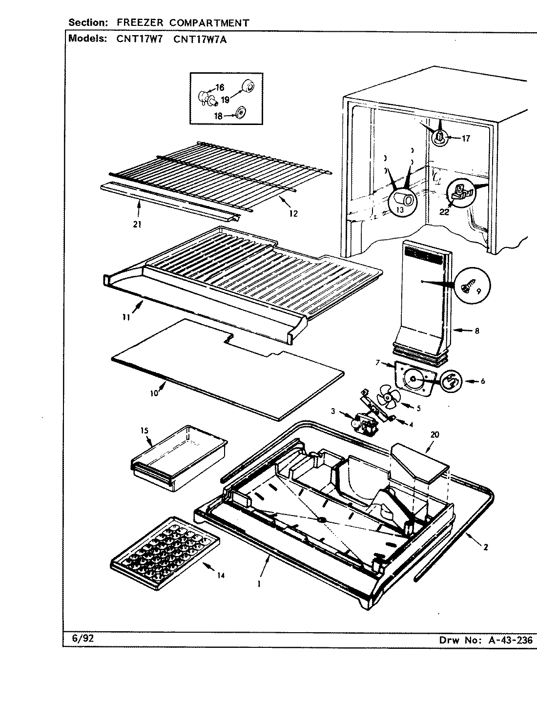 01 - FREEZER COMPARTMENT