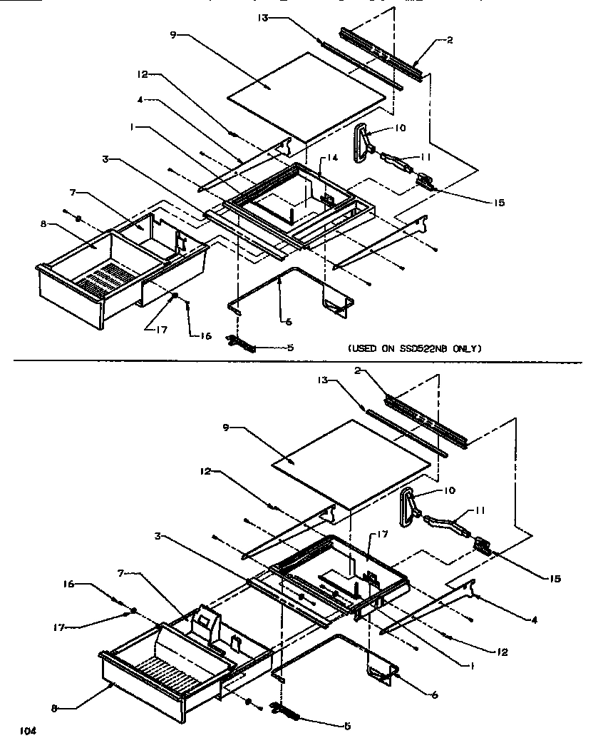 16 - SHELVING & DRAWERS (REF)