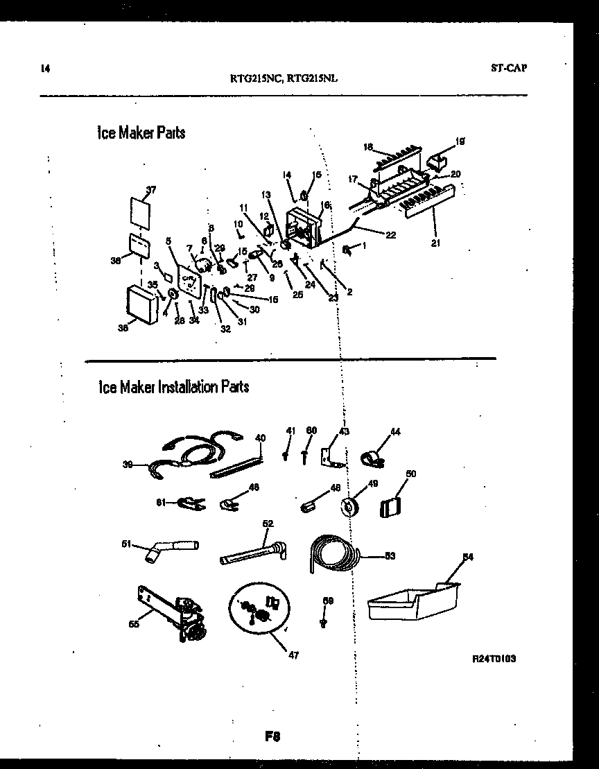 08 - ICE MAKER AND INSTALLATION PARTS