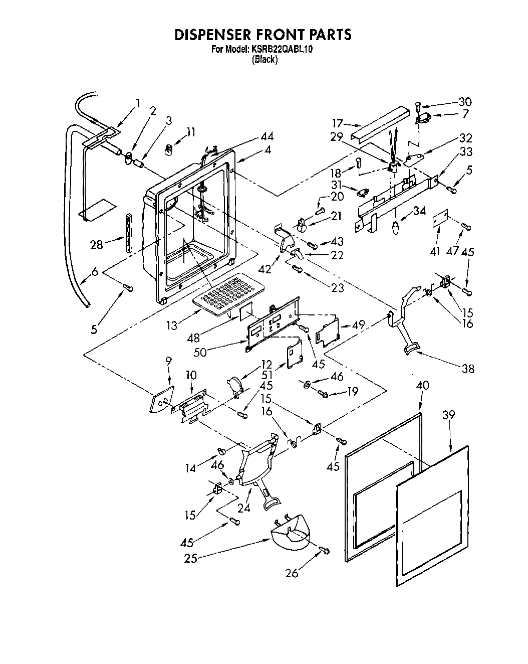 07 - DISPENSER FRONT