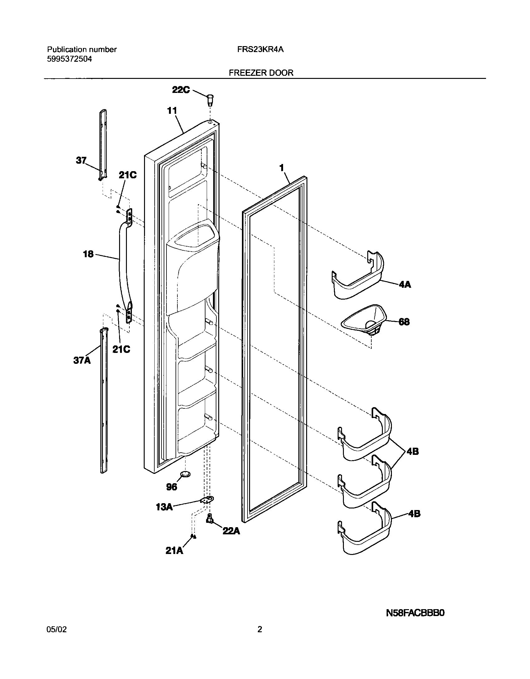 03 - FREEZER DOOR