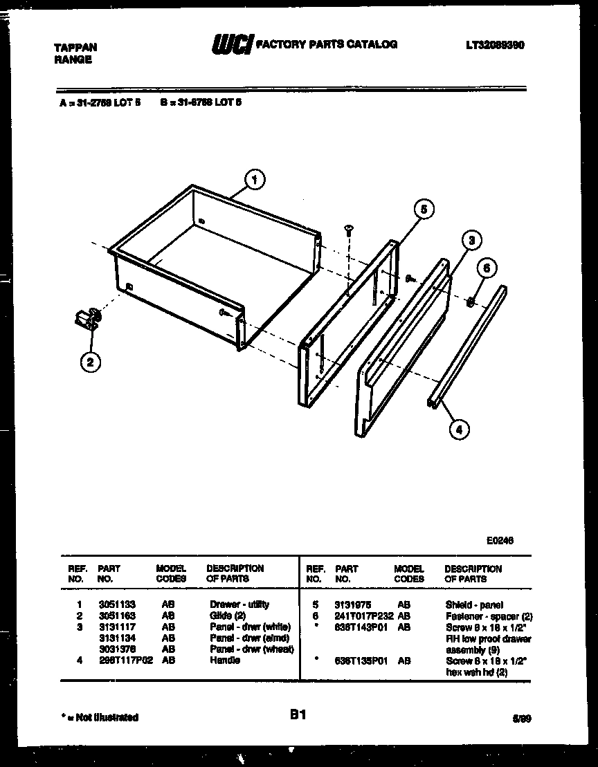 05 - DRAWER PARTS