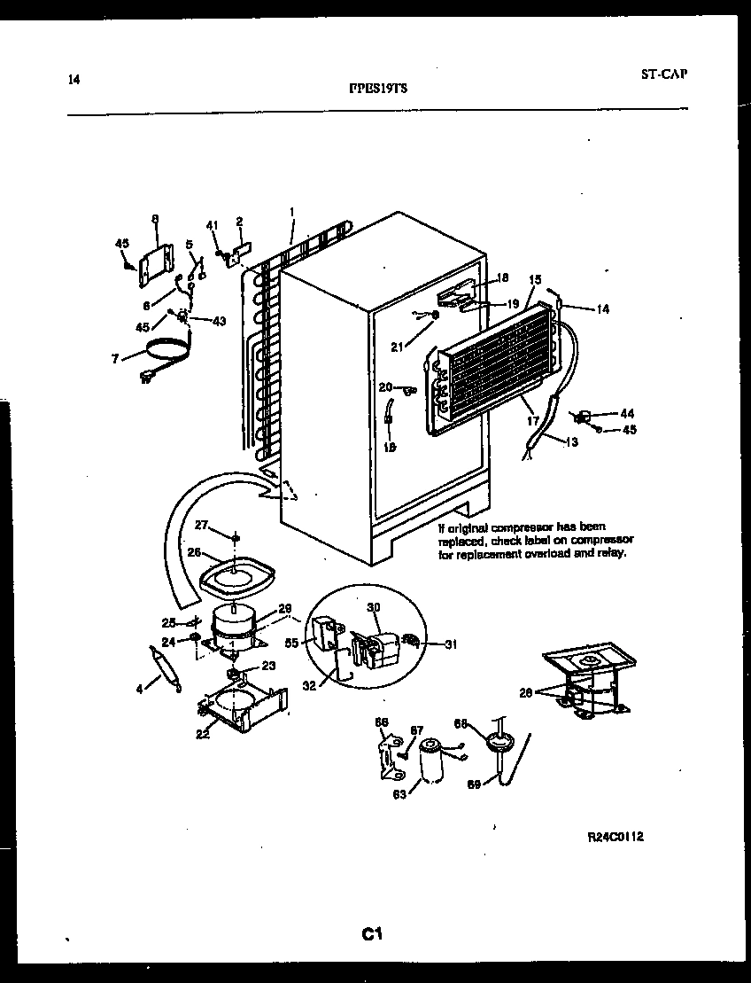 08 - SYSTEM AND AUTOMATIC DEFROST PARTS