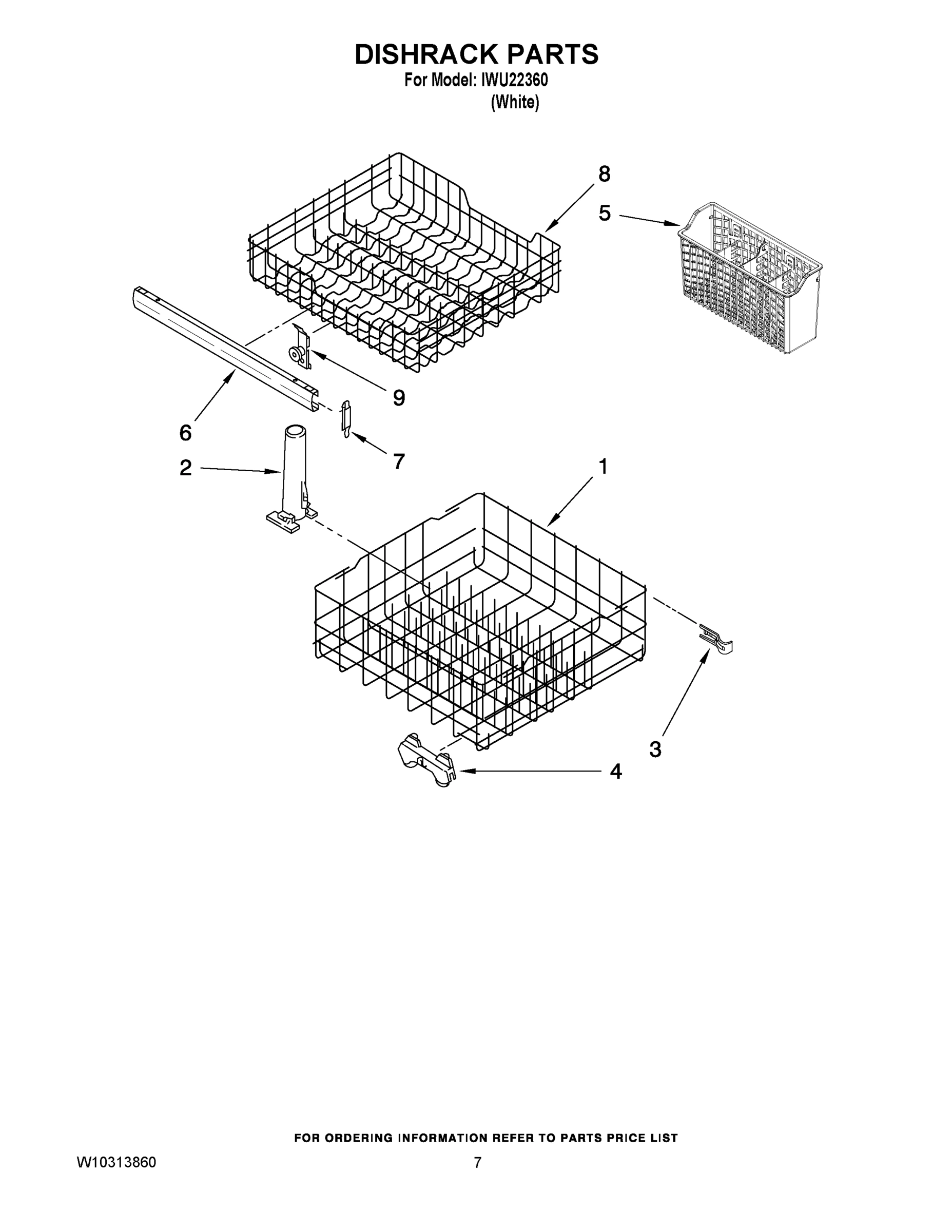 06 - DISHRACK PARTS