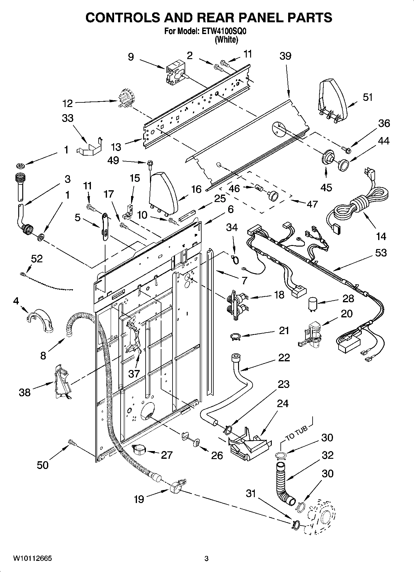 02 - CONTROLS AND REAR PANEL PARTS