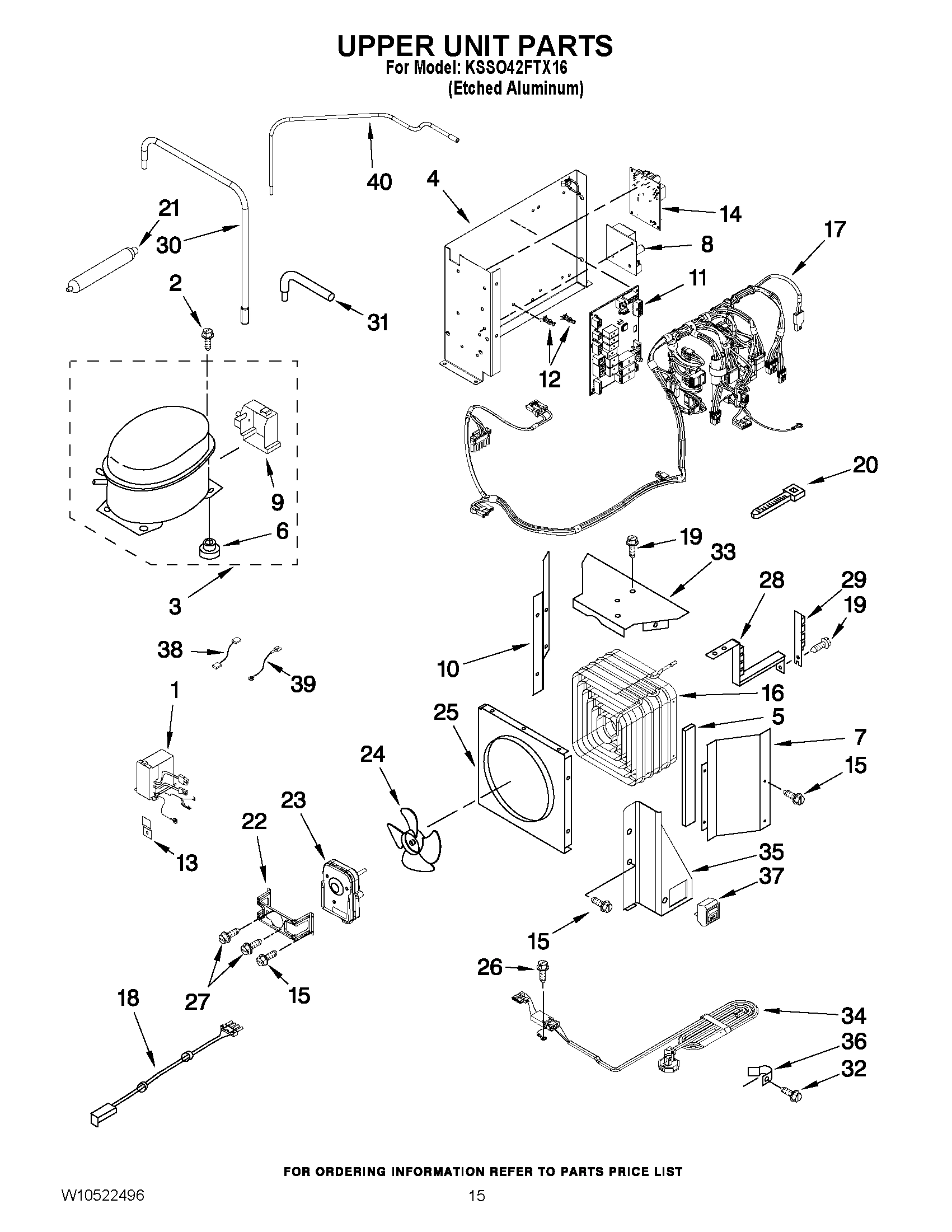 10 - UPPER UNIT PARTS