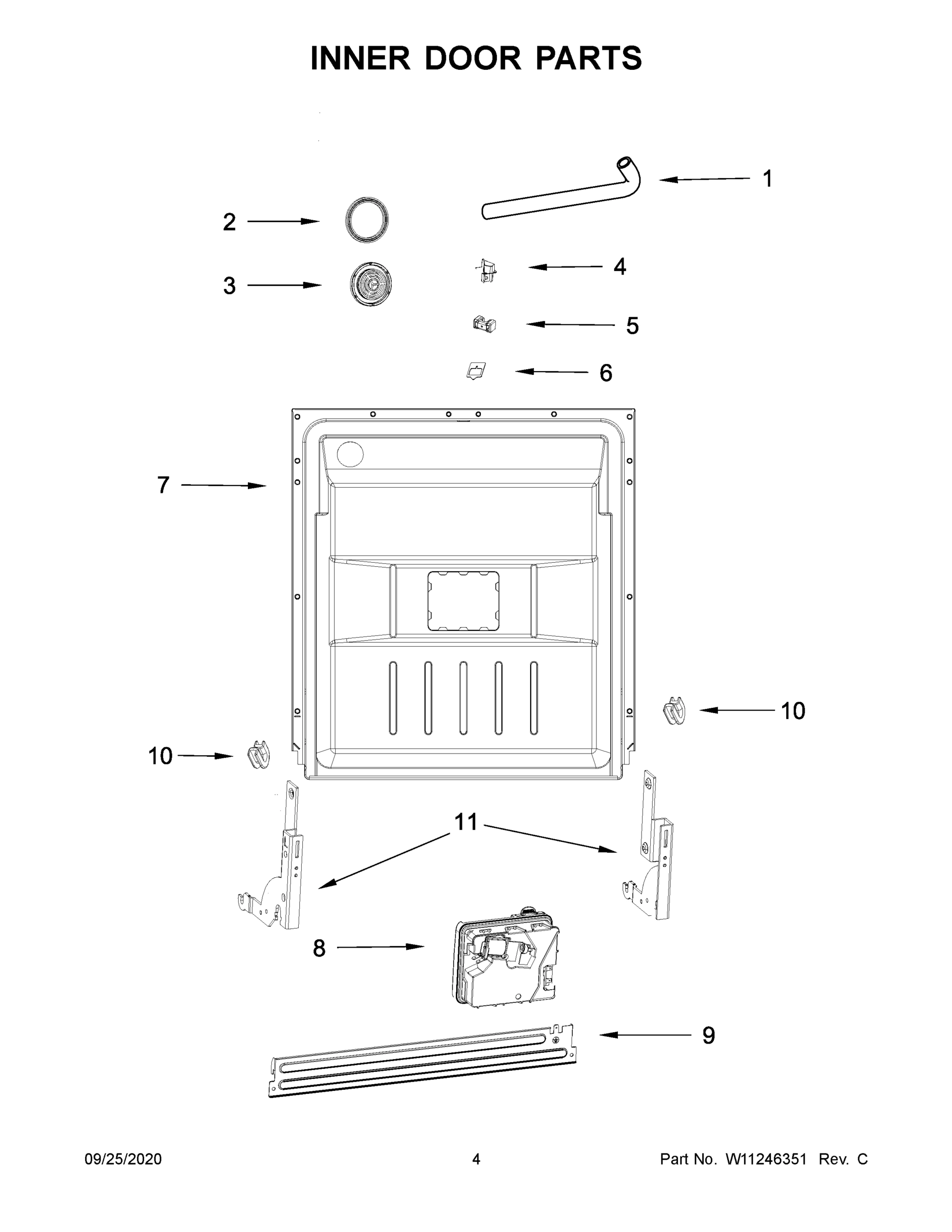 03 - INNER DOOR PARTS