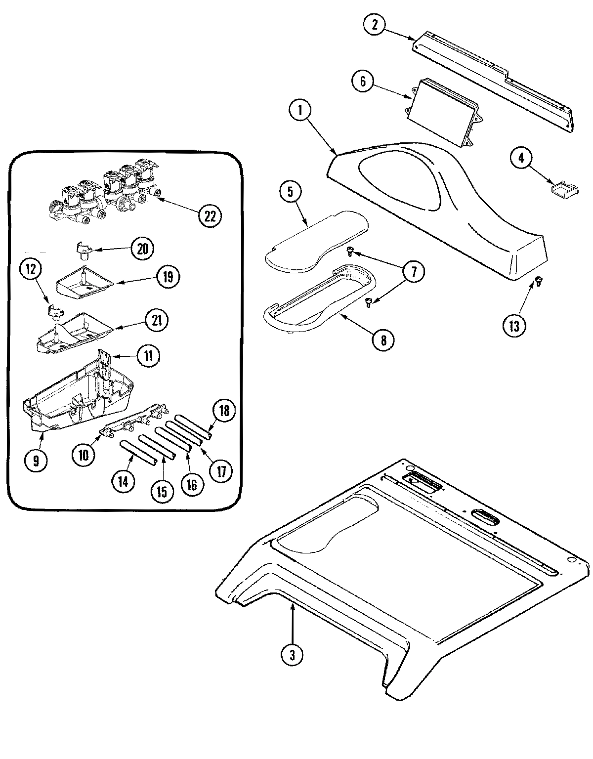 04 - CONTROL PANEL & TOP